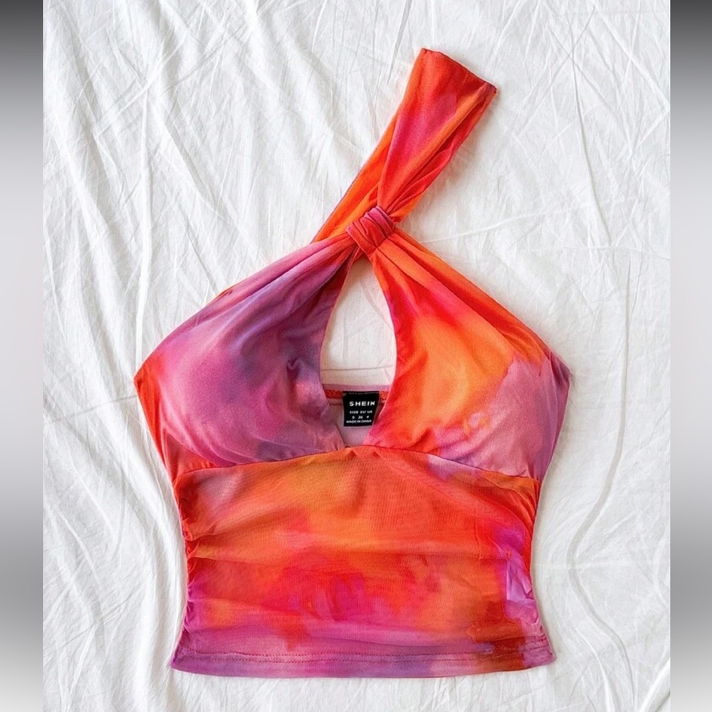 SHEIN Multicolor Halter Top